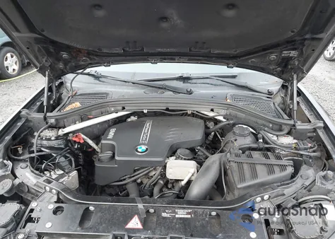 2013 BMW X3 xDrive28I z USA, uszkodzony, nr VIN 5UXWX9C52D0A19223